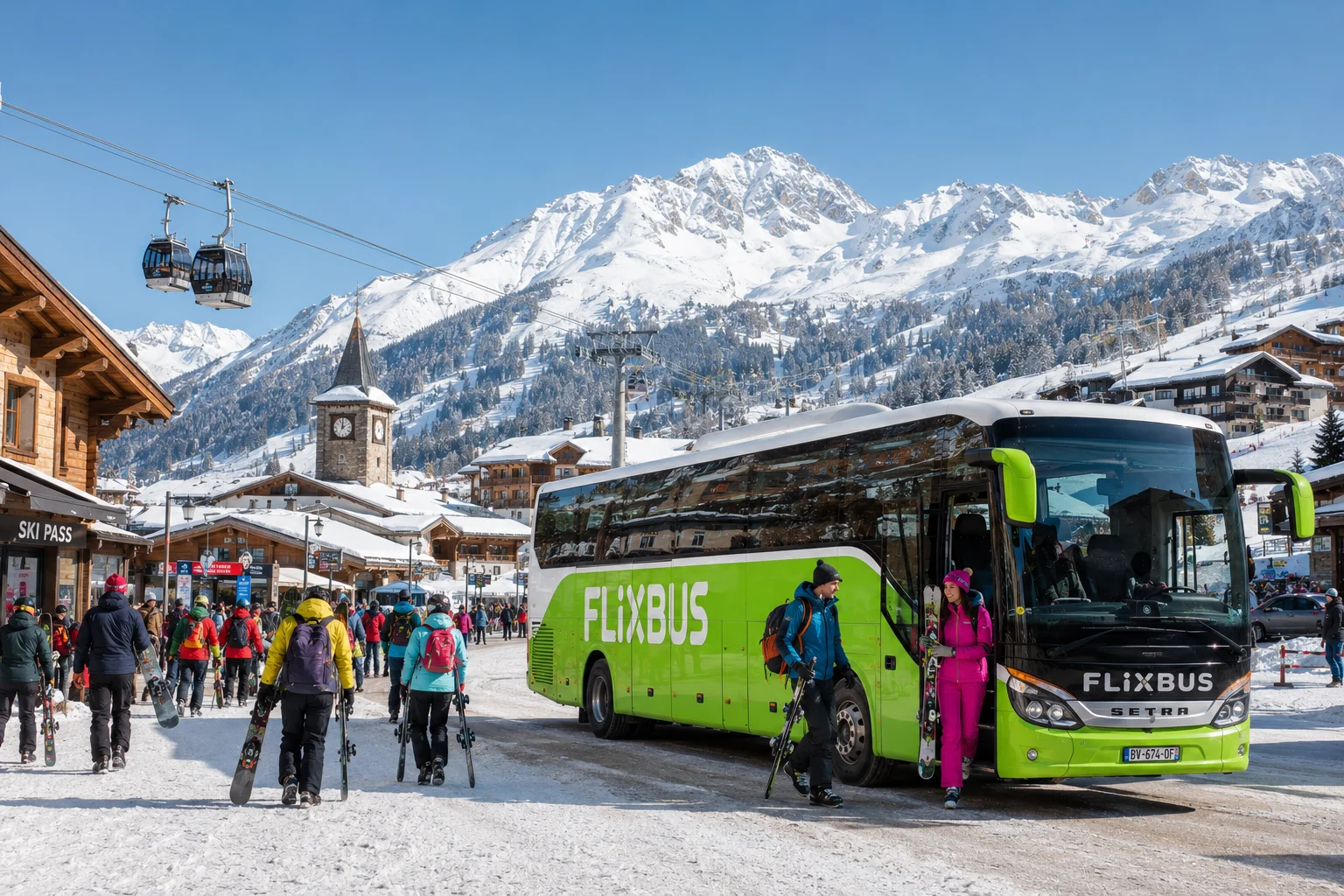 Planning Ski Holidays in France? The Best French and Alpine Resorts You Can Reach with FlixBus